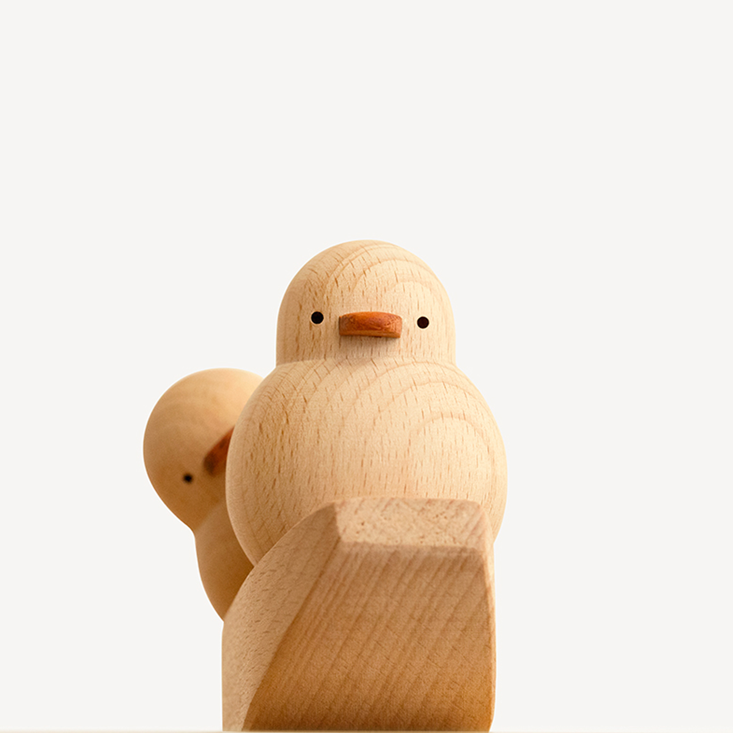 Wooden Love Ducks Set - Creative Couple Desk Decor, Original Wood Style Gift for Valentine's, Wedding & Friendship - Image 5