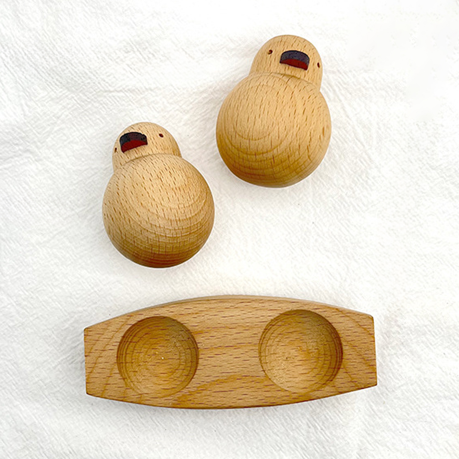 Wooden Love Ducks Set - Creative Couple Desk Decor, Original Wood Style Gift for Valentine's, Wedding & Friendship - Image 6