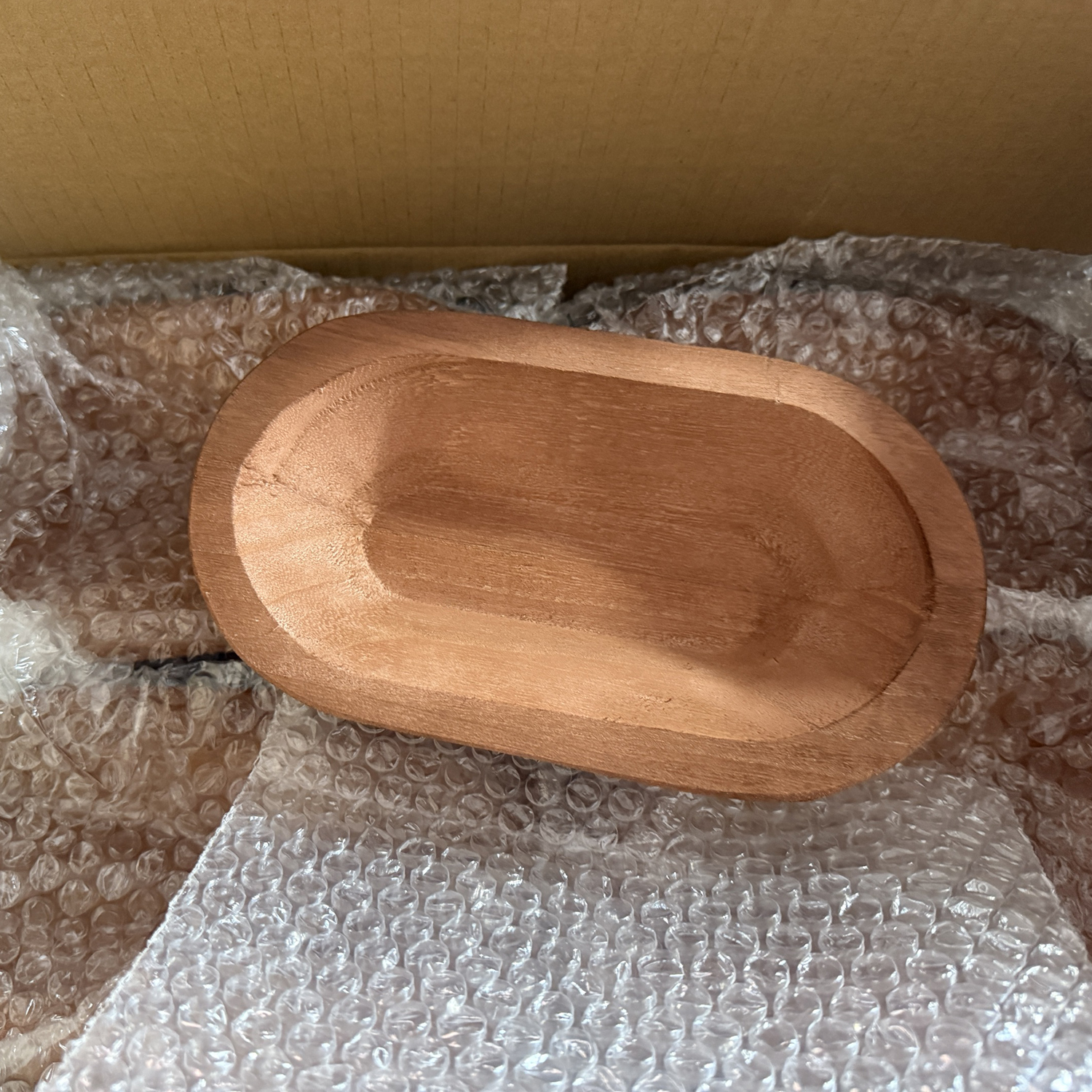 8.5 Inch Rustic Dough Bowls Bulk Wooden Bowls for Wedding DIY Crafts Farmhouse Decor - Image 6