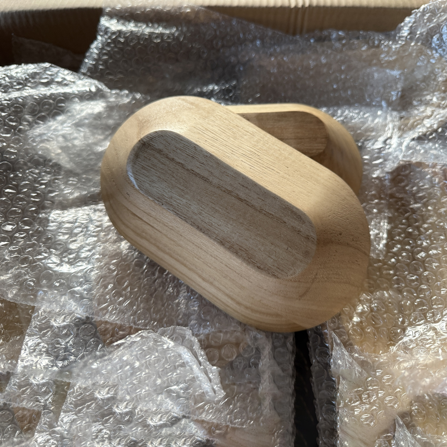 8.5 Inch Rustic Dough Bowls Bulk Wooden Bowls for Wedding DIY Crafts Farmhouse Decor - Image 7