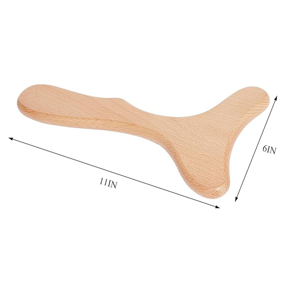 Wooden Lymphatic Drainage Massager Body Sculpture Tool Home Use Massage Scraper for Muscle Release for Madero Therapy - Image 3