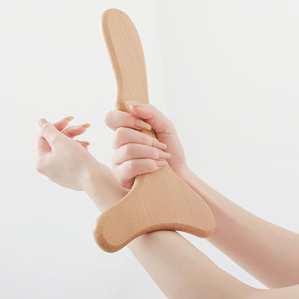 Wooden Lymphatic Drainage Massager Body Sculpture Tool Home Use Massage Scraper for Muscle Release for Madero Therapy - Image 4