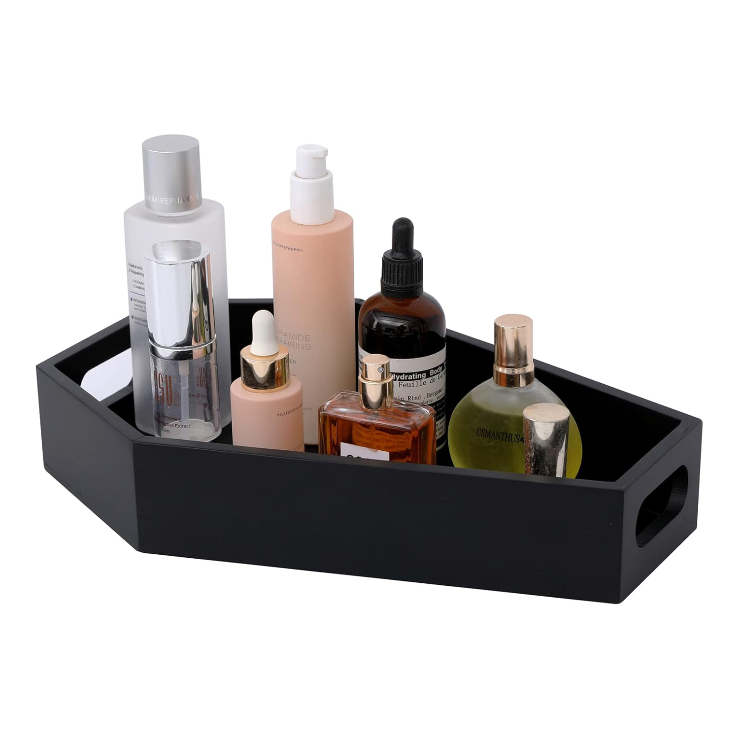 Coffin Tray Wooden Serving Tray Coffin Shape Serving Tray Spooky Gothic Home Decor Halloween decor coffin shaped mailer box Witchy Home Decor - Image 3