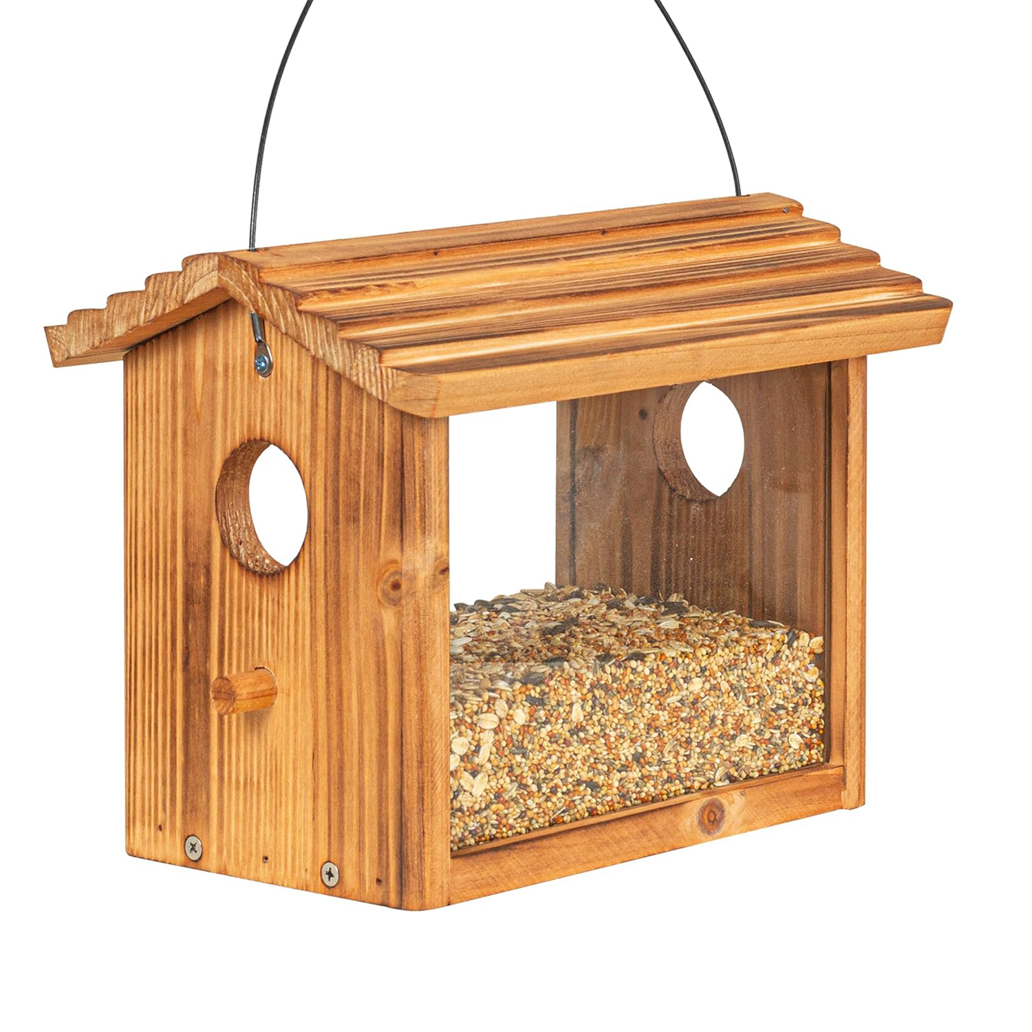 Bird feeder for garden decoration