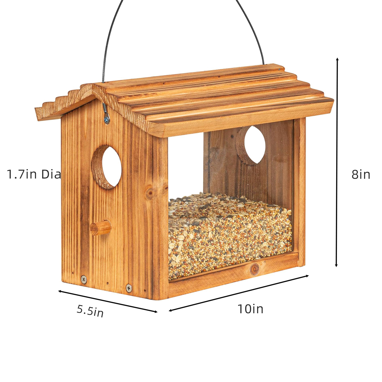 Bird Feeders for Outdoors Cardinal Bluebird Birdfeeder for Garden Decoration Yard - Image 5