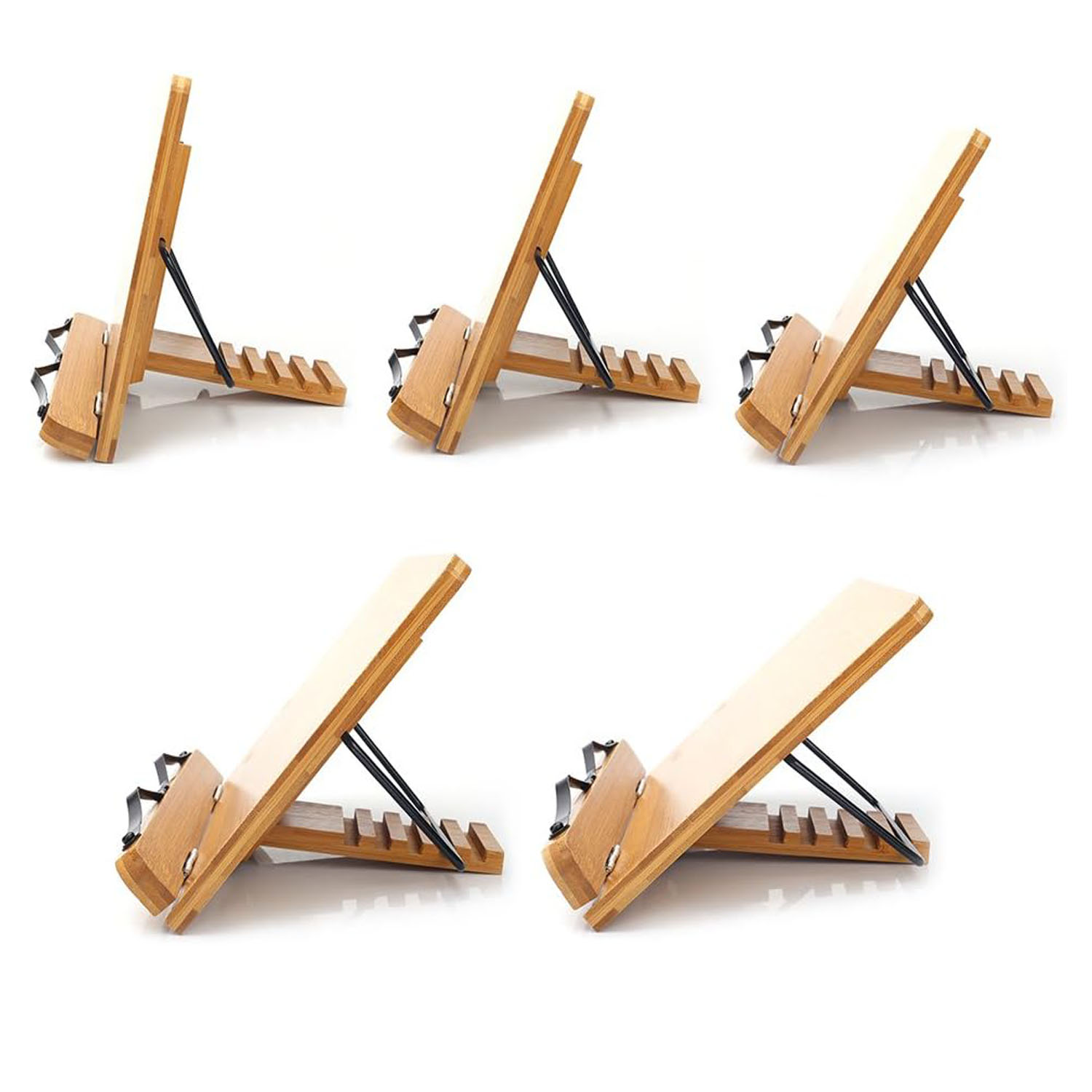 Extra Large 19.75x29.5" Adjustable Drawing Board - 5-Position Portable Tabletop Easel, Natural Beechwood Finish, Lightweight Art Stand for Studio, Outdoor Sketching & Drafting - Image 3