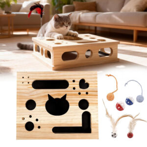 2026 New Model Eco-Friendly Cat Nail File Enrichment Box Sandpaper Stress-Free Alternative Trimming Nails Cat Toys