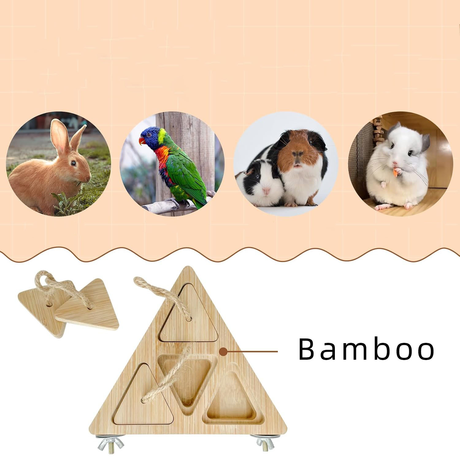 Wooden Bird Foraging Feeder Box - Interactive Puzzle Toy for Medium & Large Parrots, Eco-Friendly Intelligence Game for Cockatoos, African Greys, Macaws & Amazons, Non-Toxic Natural Wood with Drawers - Image 5
