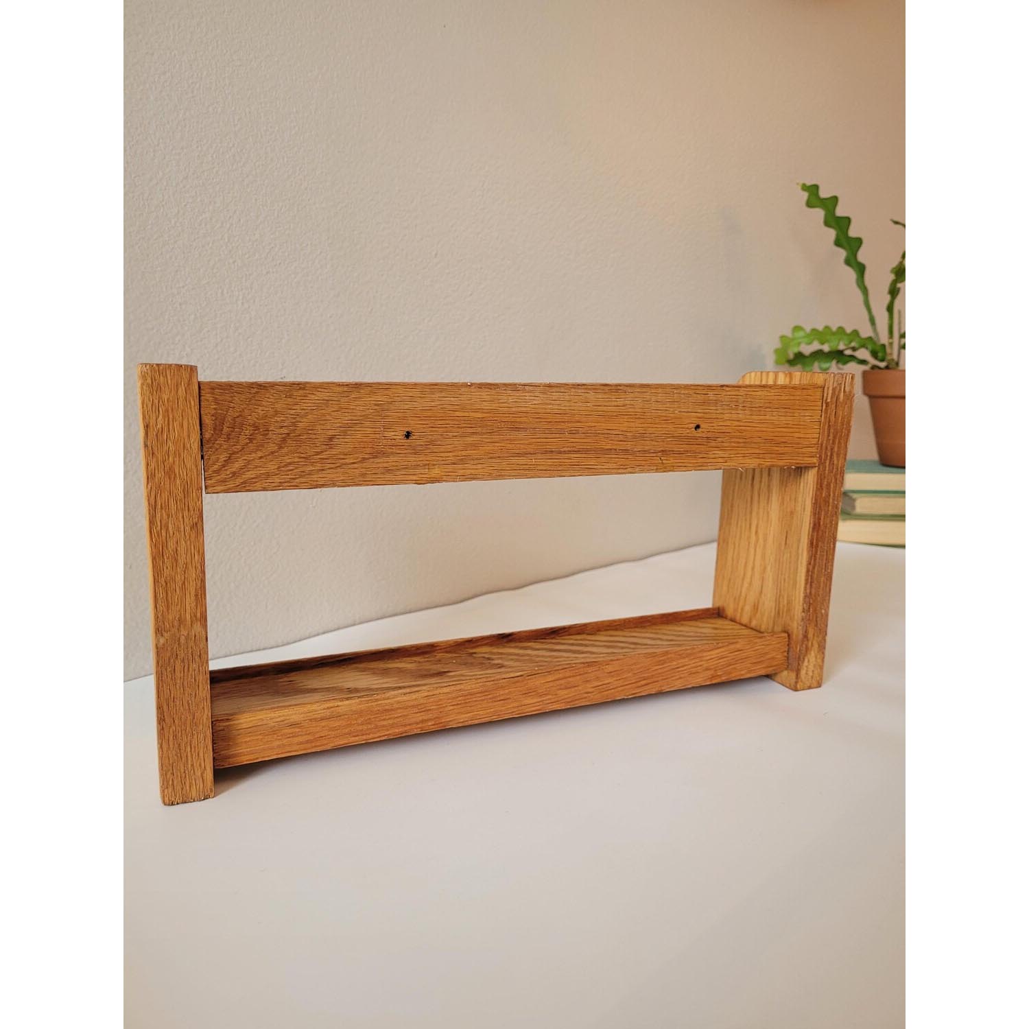 Rustic Recycled Wood Floating Shelves Set of 3 – Wall Mounted Storage Box Shelves for Wall Decor - Image 4