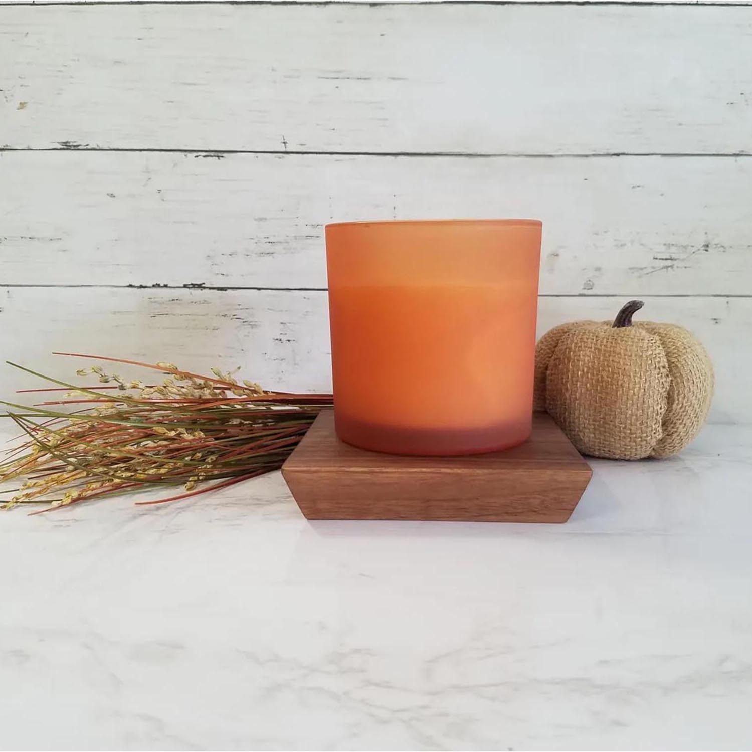 Solid Walnut Wood Display Stand – Ideal Wooden Display Base for Plants, Candles, Vases & Home Decorations - Image 4