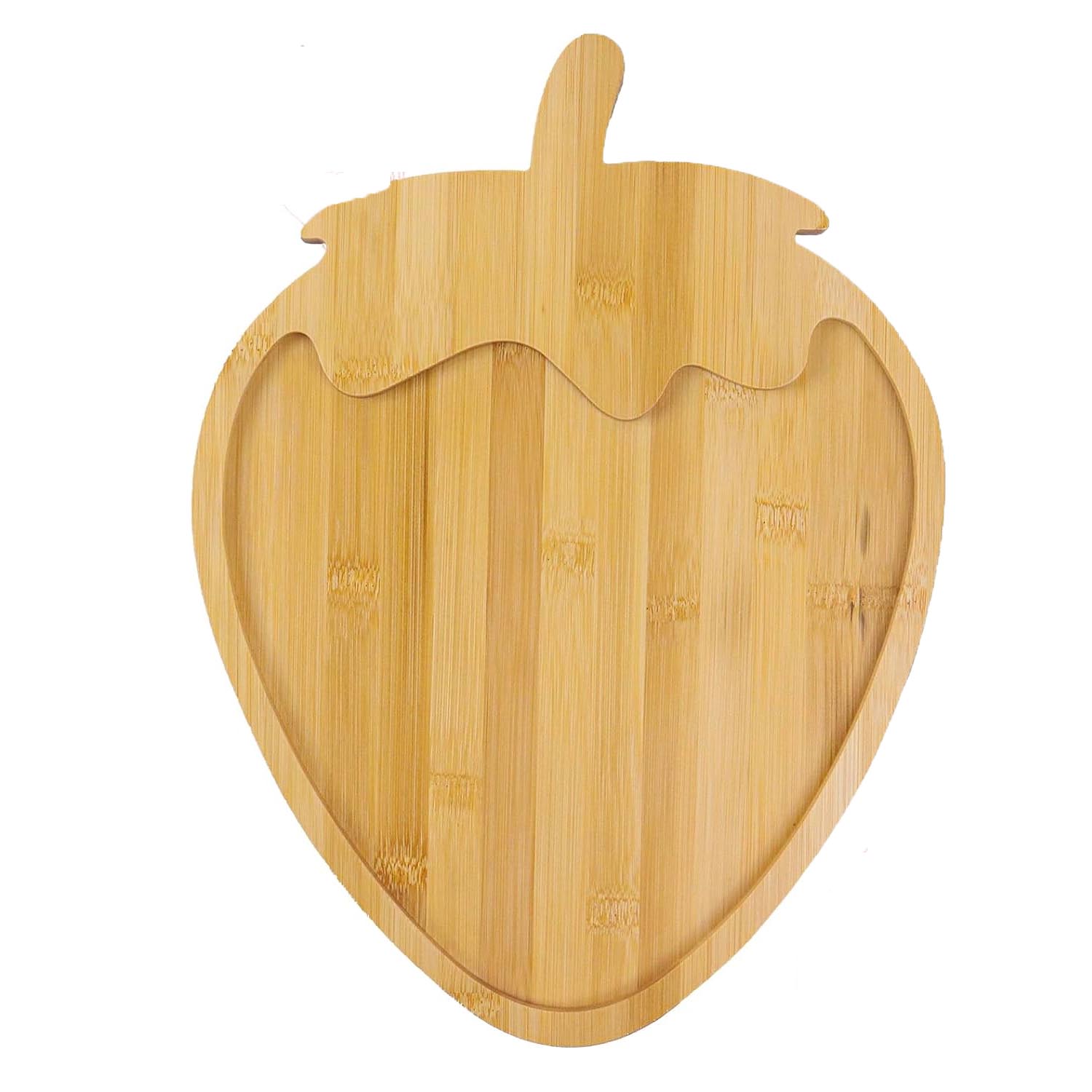 Wooden Strawberry Charcuterie Board – Strawberry Serving Tray for Outdoor Food Plating