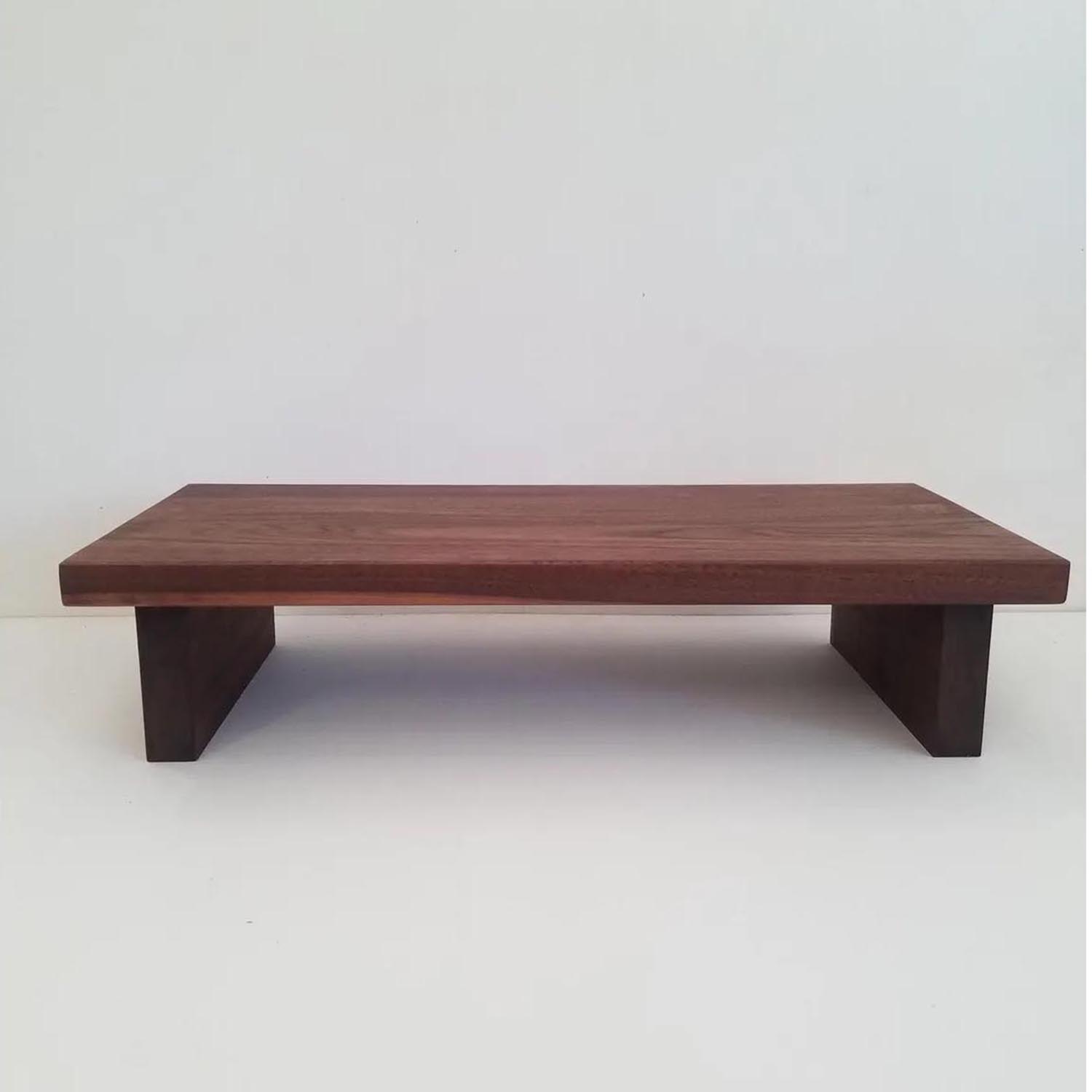 Walnut Wood Wall Display Shelf – Kitchen Storage Ledge & Home Wall Decor Shelving - Image 5